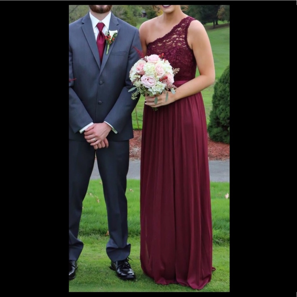 David’s Bridal Bridesmaid dress